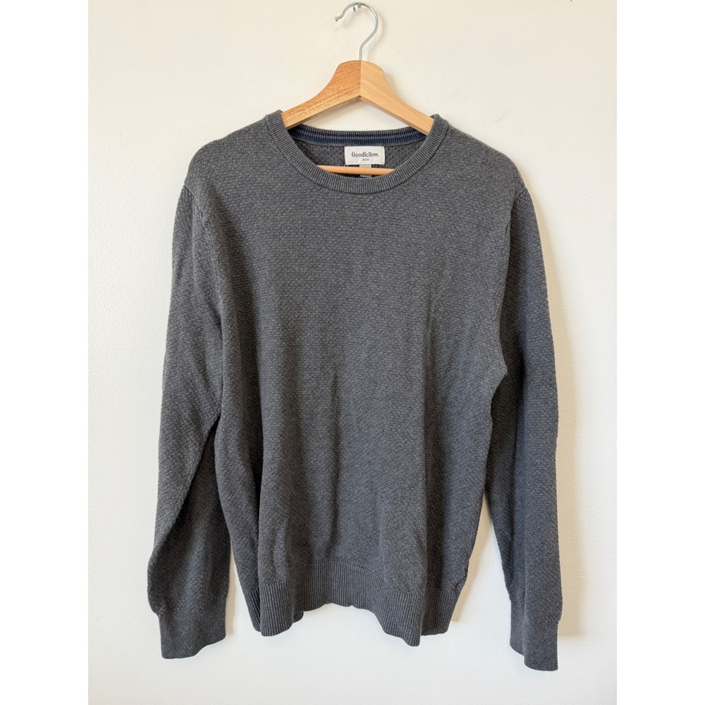 Goodfellow Men's Sweater – Grey – Size Large – GUC